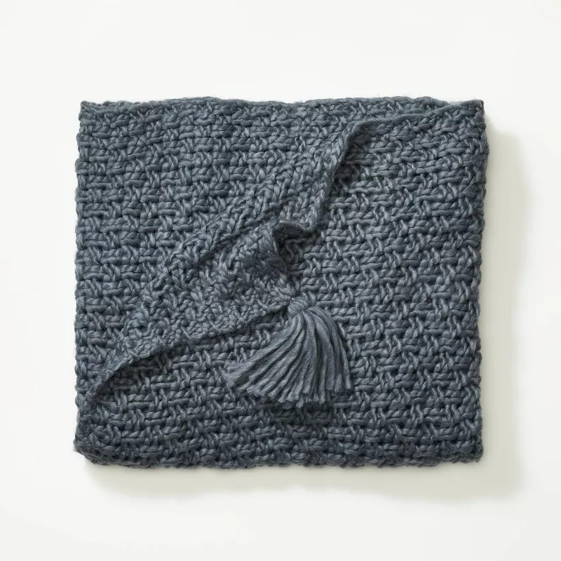 Chunky Knit Throw Blanket - Threshold™ designed with Studio McGee | Target