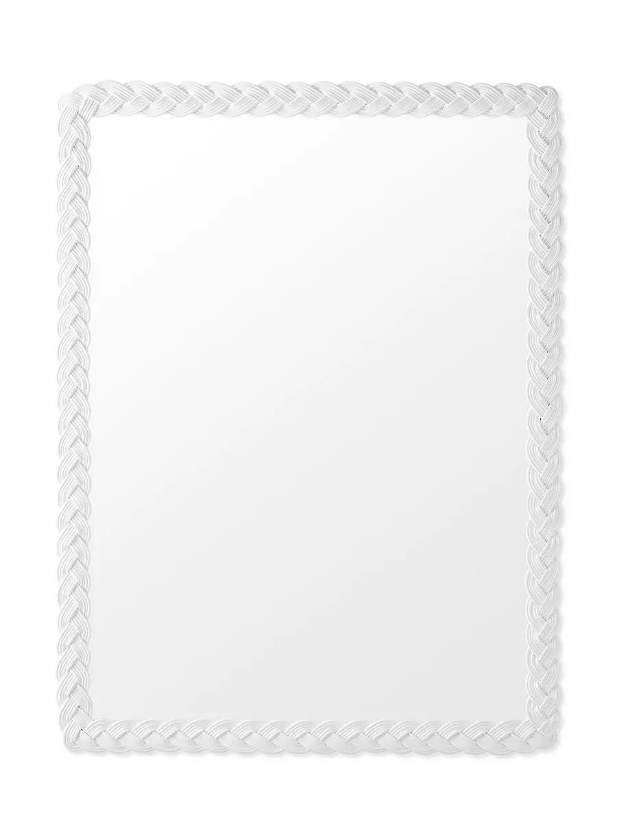 Bungalow Mirror - White | Serena and Lily