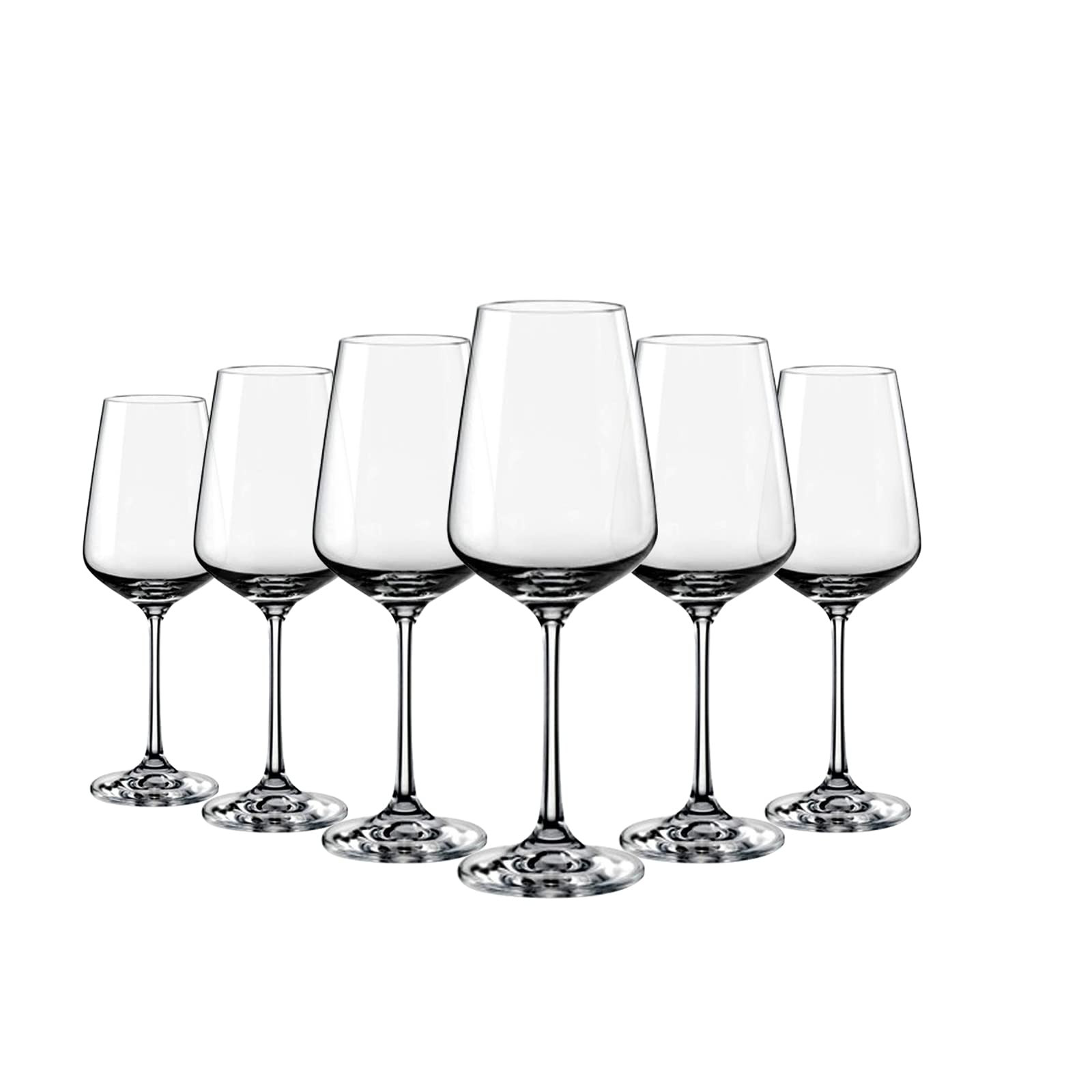 KOXIN-KARLU Unbreakable Classic 18 ounce All-Purpose Plastic Stem Wine Glasses Acrylic Glasses, S... | Amazon (US)