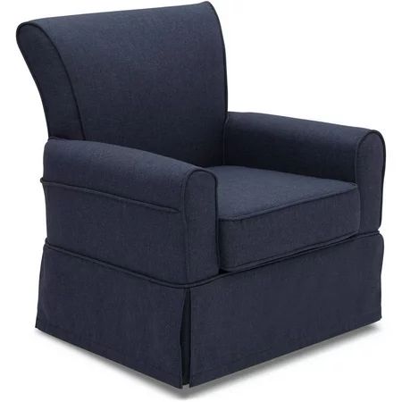 Delta Children Epic Nursery Glider Swivel Rocker Chair, Sailor Blue | Walmart (US)