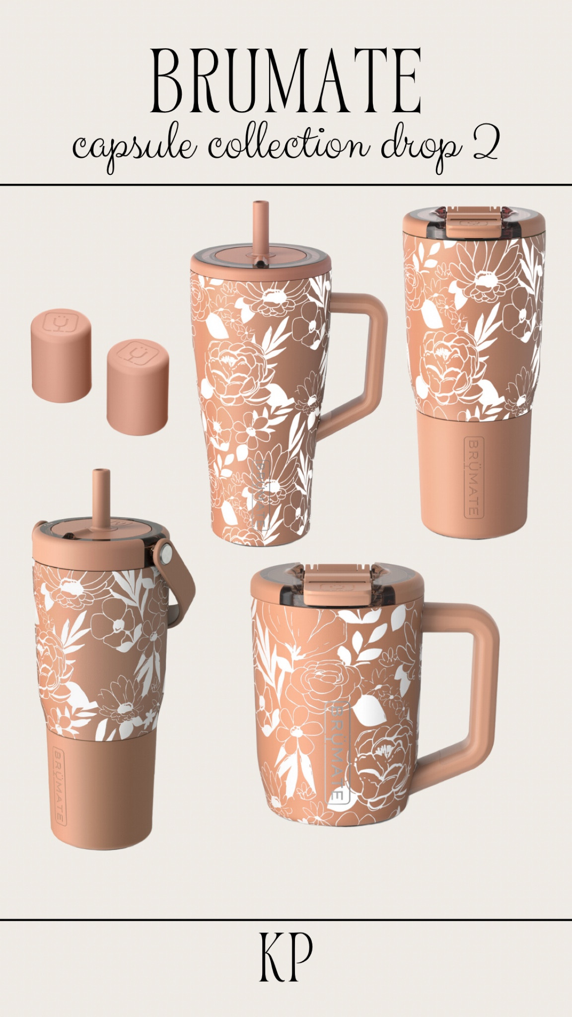 Brumate sandstone bloom is here!! 

Brumate sandstone bloom capsule collection drop 2 resa straw tumbler 100% leakproof swing handle travel ready straw tumbler 

#LTKHome #LTKFindsUnder50 #LTKGiftGuide