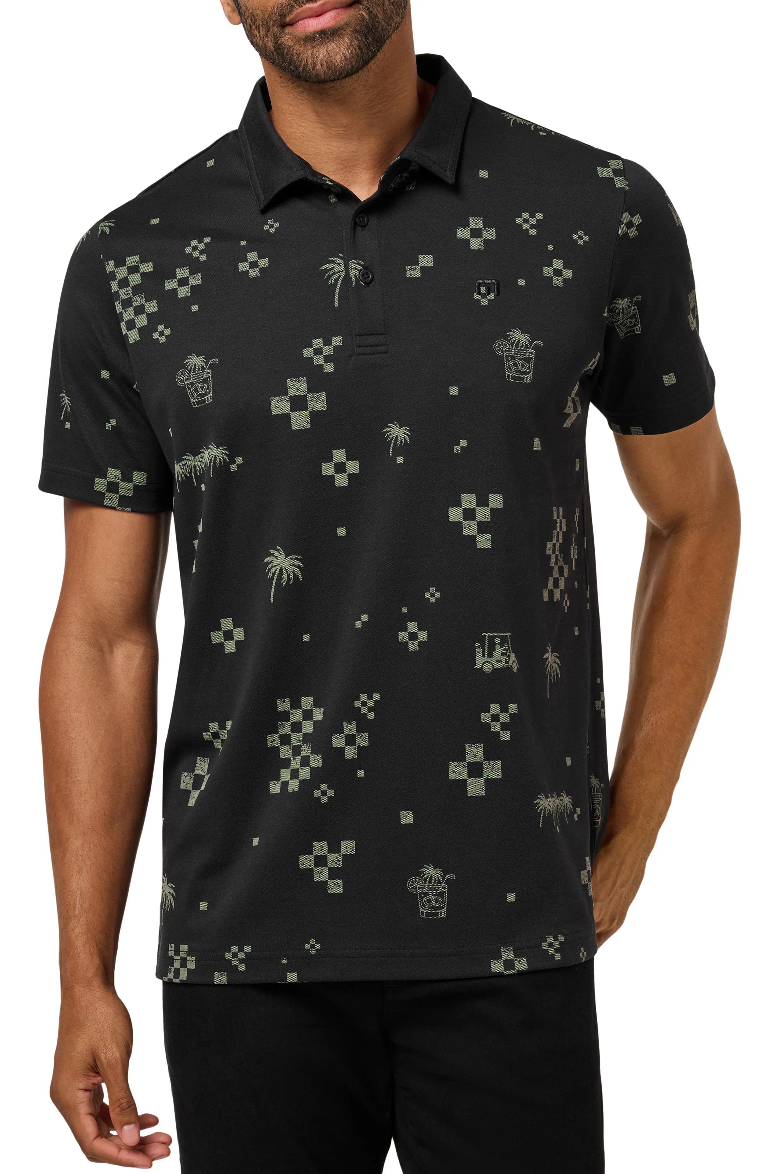 Beverage Cart Print Polo (Men) | Nordstrom | Nordstrom
