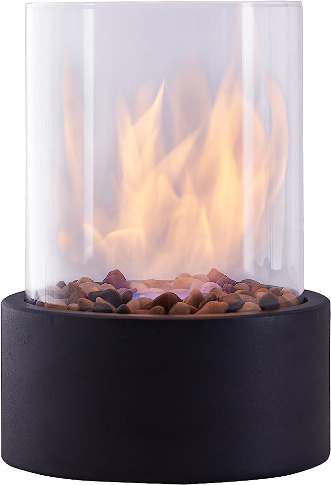 Danya B. Indoor/Outdoor Portable Tabletop Fire Pit – Clean-Burning Bio Ethanol Ventless Firepla... | Amazon (US)
