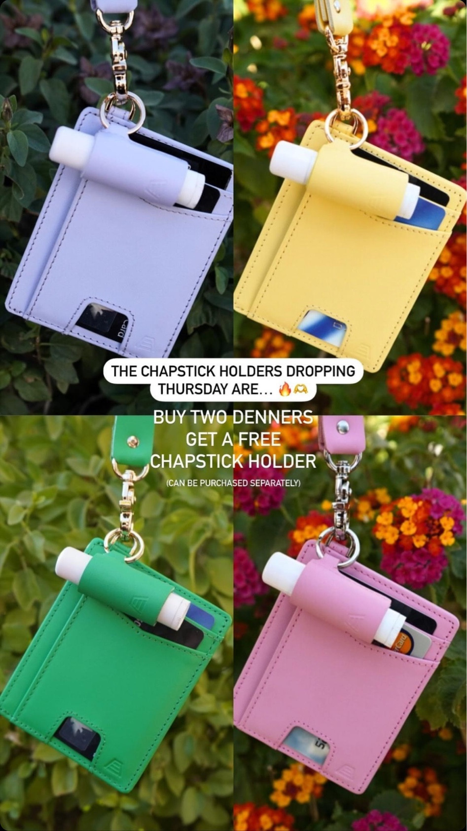 Biggest Andar Denner wallet restock and chapstick holder!! 

#LTKfindsunder100 #LTKGiftGuide #LTKCyberWeek