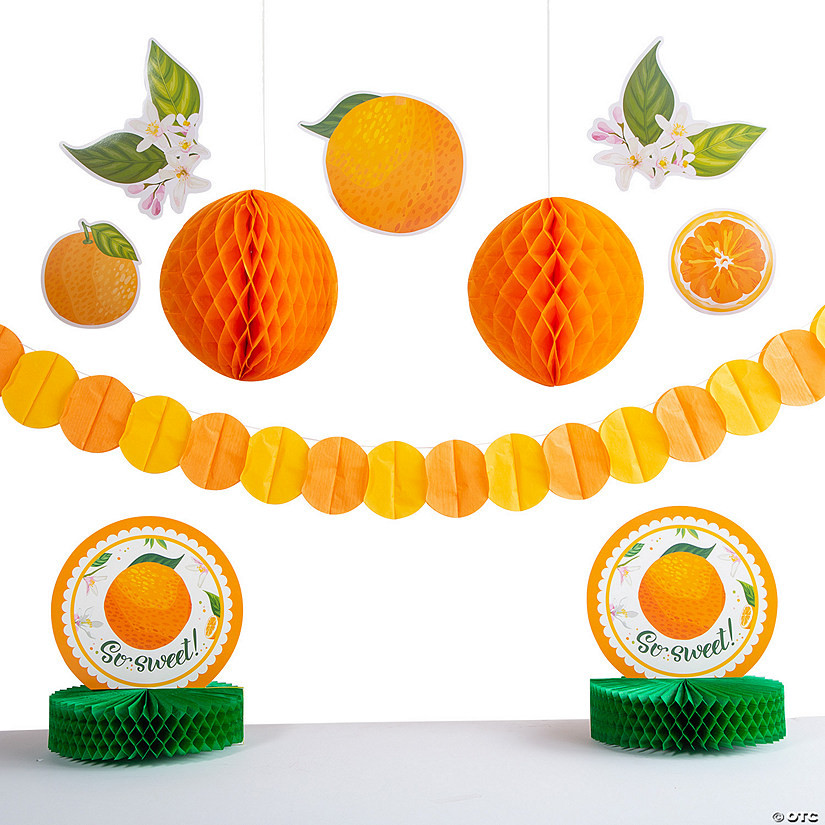 Little Clementine Party Decorating Kit - 10 Pc. | Oriental Trading Company