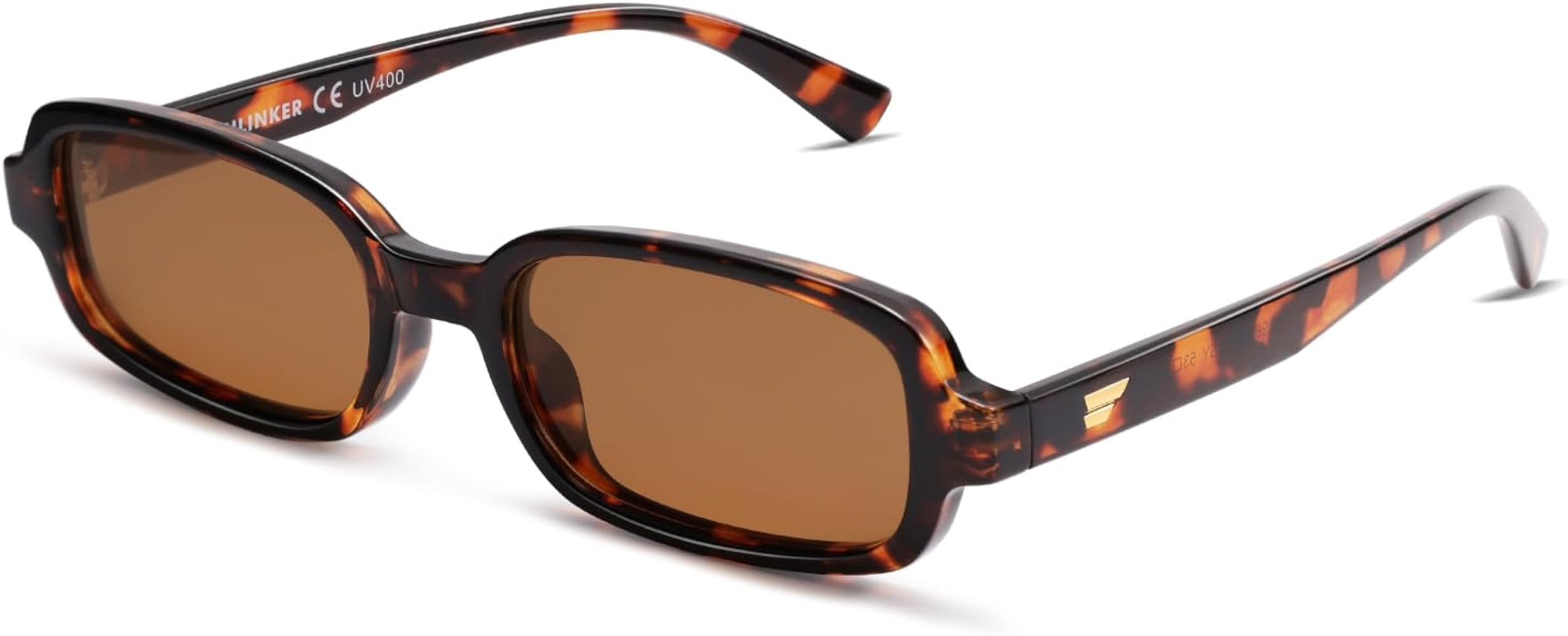 VANLINKER Retro Rectangle Polarized Sunglasses for Women Men Small 90s Style Vintage Trendy Narro... | Amazon (US)