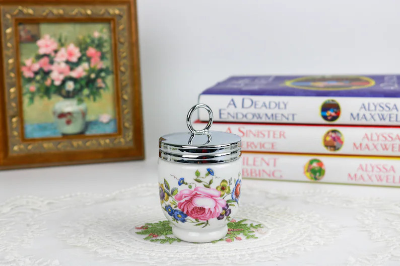 Royal Worcester Porcelain Bournemouth Standard Size Egg Coddler, English Porcelain Egg Coddler, K... | Etsy (US)