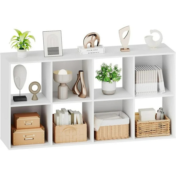 Sybels Cube Storage Shelf, 8-Cube Bookshelf with Removable Dividers，a Versatile Organizer , sui... | Walmart (US)