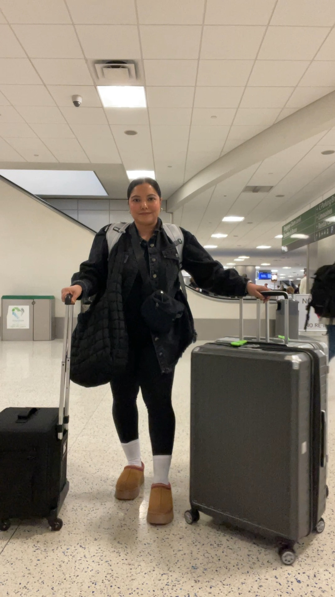 ✈️ Holiday travel made easy + comfy stylish! 🎄✨ My chic & cozy airport outfit and luggage are ALL from Amazon — perfect for your next getaway or as the best gift for the traveler in your life. From cozy yet chic pieces to spacious, durable luggage, these Amazon finds are MUST-HAVES for your holiday travel and gift guides. Whether you're flying for a holiday escape or looking for the perfect gift, I’ve got you covered! 🧳🎁 Don’t wait—shop my full look now and travel in style this season. #AmazonFinds #HolidayTravel #AirportOutfit #GiftGuide #TravelEssentials #AmazonFashion #LuggageGoals #ShopMyLook #HolidayGifts #TravelInStyle #LTKHoliday

#LTKGiftGuide #LTKTravel #LTKHoliday
