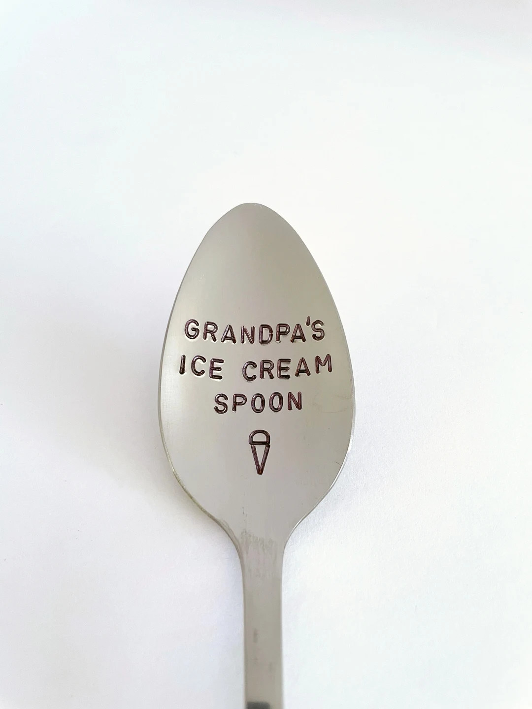 Grandpa's Ice Cream Spoon-or YOUR Name-grandpa/dad Birthday Gift-best Friend-boyfriend Gift-uniqu... | Etsy (US)
