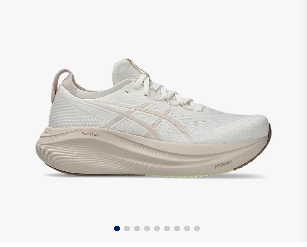 ASICS gel nimbus 

#LTKTravel #LTKActive #LTKShoeCrush