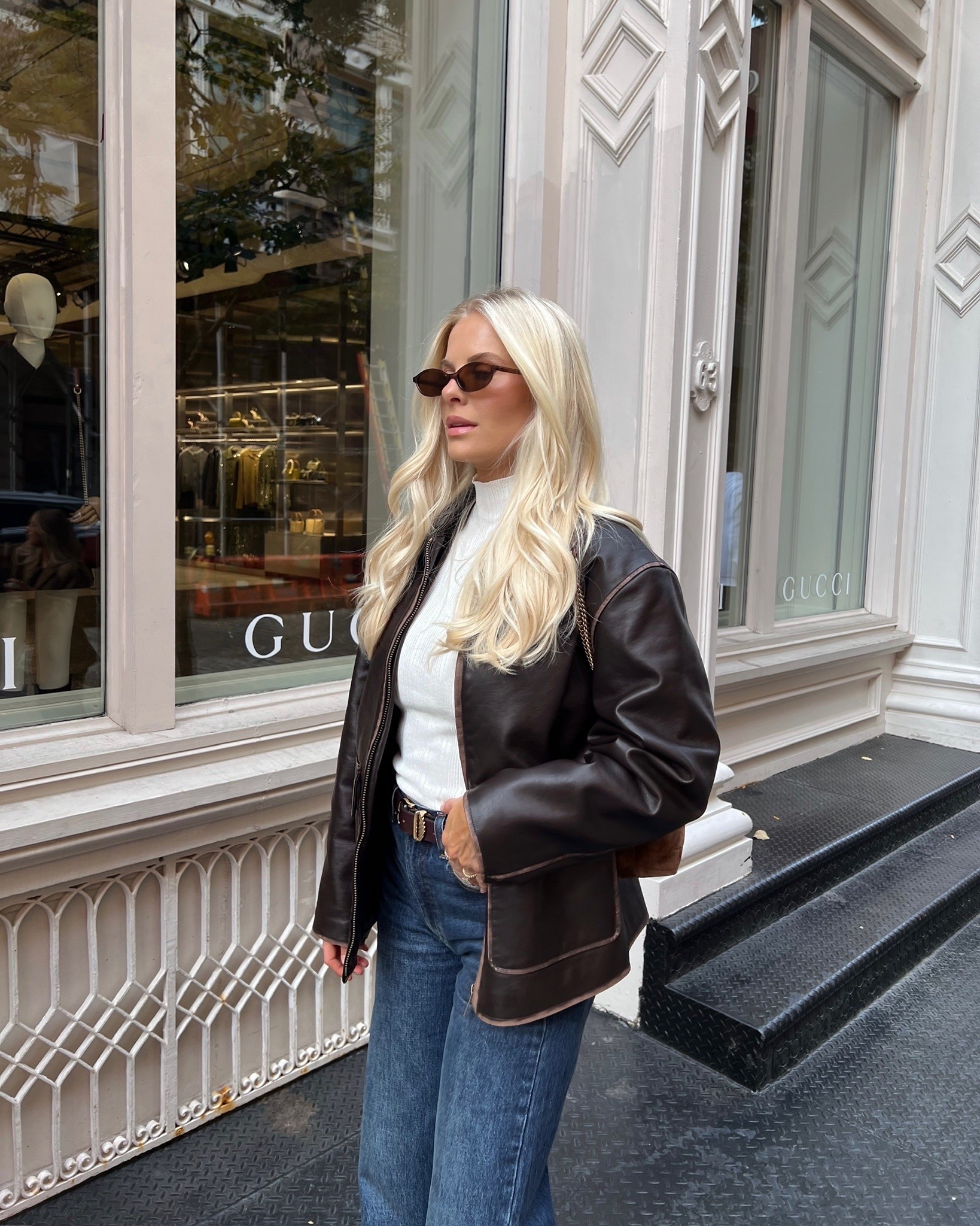 SIZE: small in jacket, linking similar tops, 27 in jeans (be about dark bleu), link similar boots & bags! #kathleenpost

Fall fashion inspo, fall outfit Inspo, nyc fall look

#LTKootd #LTKstorytime