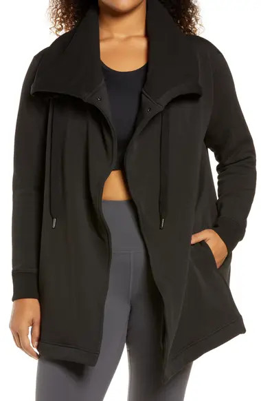 Zella Amazing Cozy Wrap Jacket (Plus Size) | Nordstrom