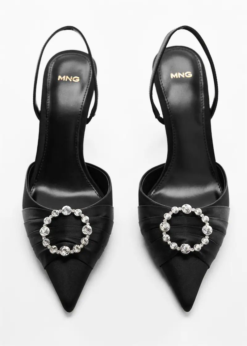 Jewel-heel shoes | MANGO (US)