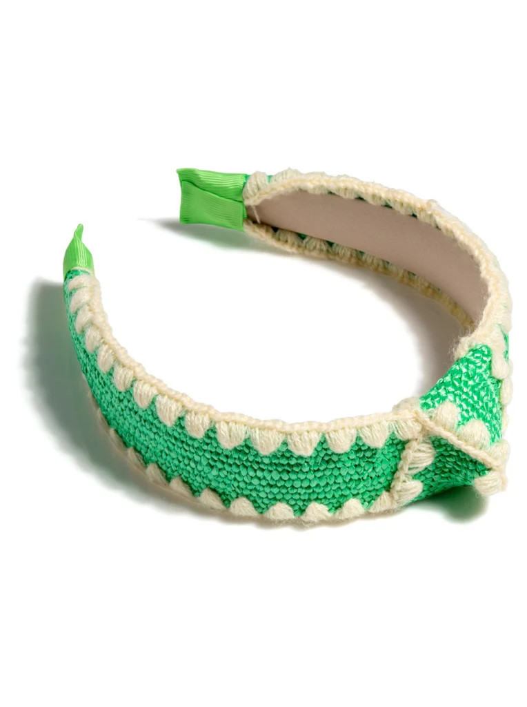 Shiraleah Knotted Headband, Green | Shiraleah
