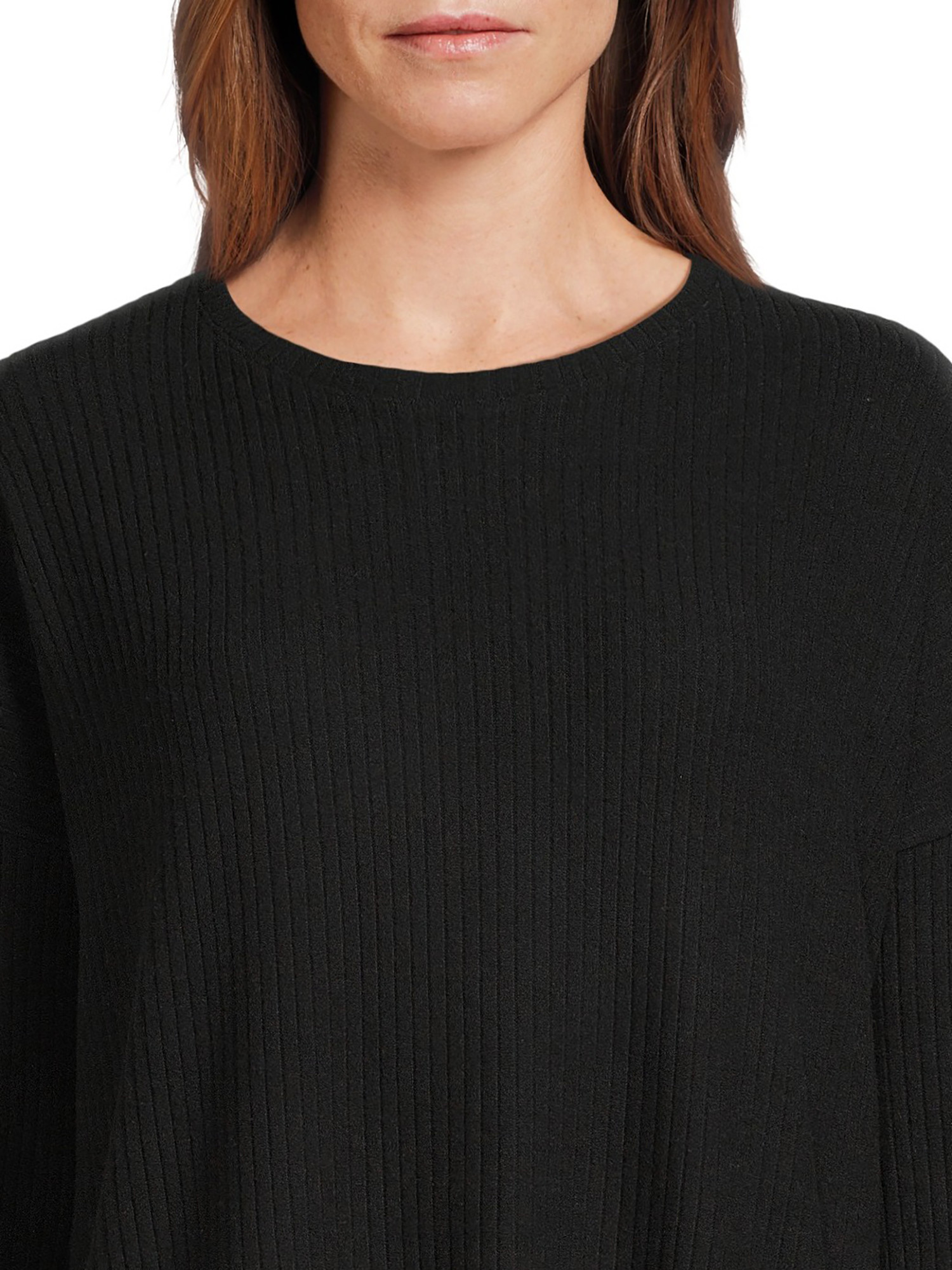 Time and Tru Women's Ribbed Tunic Top, Sizes S-XXXL | Walmart (US)