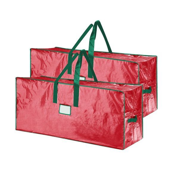 Elf Stor Set of 2 7.5' Christmas Tree Bags Large Red | Target