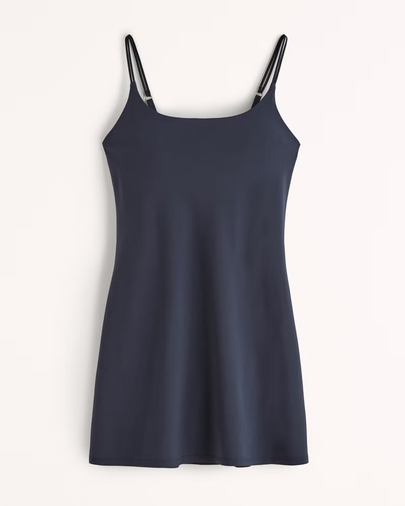 Abercrombie & Fitch Women's Traveler Mini Dress in Navy Blue - Size XXS | Abercrombie & Fitch (US)