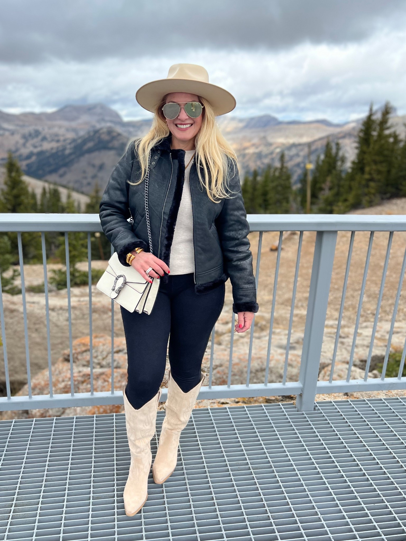 Casual winter outfit 

Bomber jacket large, Crewneck sweater small, denim leggings large, Rancher hat, Cowboy boots


#LTKSeasonal #LTKFindsUnder100 #LTKOver40 #LTKWorkwear #LTKSaleAlert #LTKFindsUnder50 #LTKU #LTKMidsize #LTKTravel #LTKgrwm #LTKootd 