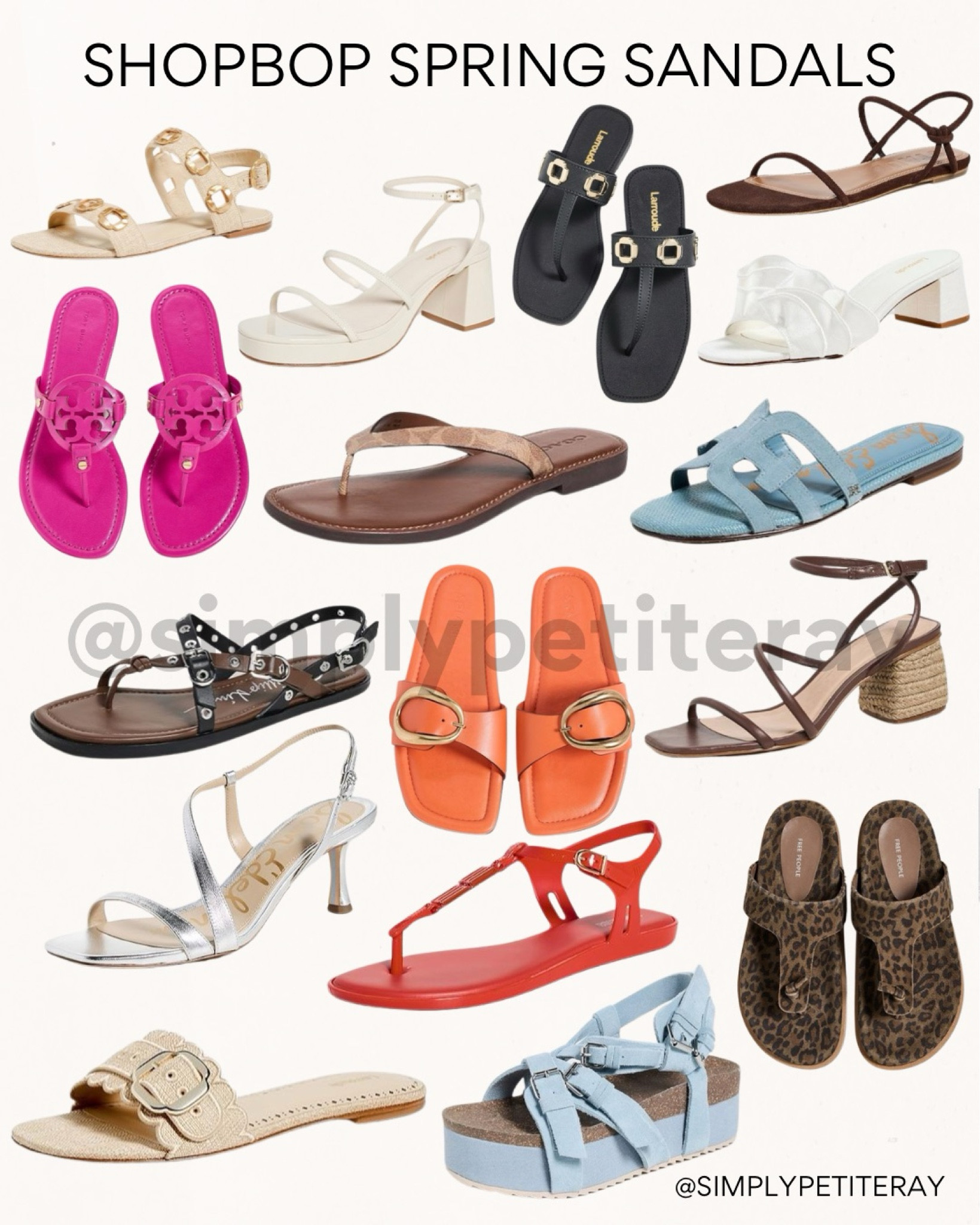Step Into Spring with These Must-Have Shopbop Sandals!☀️👡🌸  

Spring is calling, and it's time to refresh your shoe game! From chic strappy heels to trendy slides and comfy everyday sandals, this Shopbop collection has the perfect pair for every occasion. Whether you're dressing up for brunch, heading to the beach, or just running errands in style, these sandals will have you stepping out in confidence.   

Which pair is your favorite? Let me know in the comments! ✨  

#SpringSandals #ShopbopStyle #SpringFashion #ChicShoes #TrendySandals #FashionFinds #StyleOnABudget #SpringTrends #WardrobeEssentials #FashionGoals #ClosetMustHaves #ShoesOfInstagram #StyleInspo #TrendyFinds #SpringWardrobe #SandalSeason #ElevateYourStyle #WomensFashion #AffordableLuxury #OOTD

#LTKShoeCrush #LTKSeasonal #LTKStyleTip