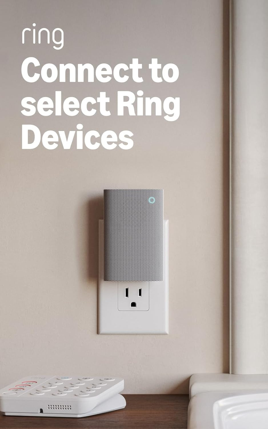 Ring Chime Plus (newest model) — Crisp, clear audio alerts for select Ring devices, built-in night-light, customizable tones, easy plug-in setup, White | Amazon (US)