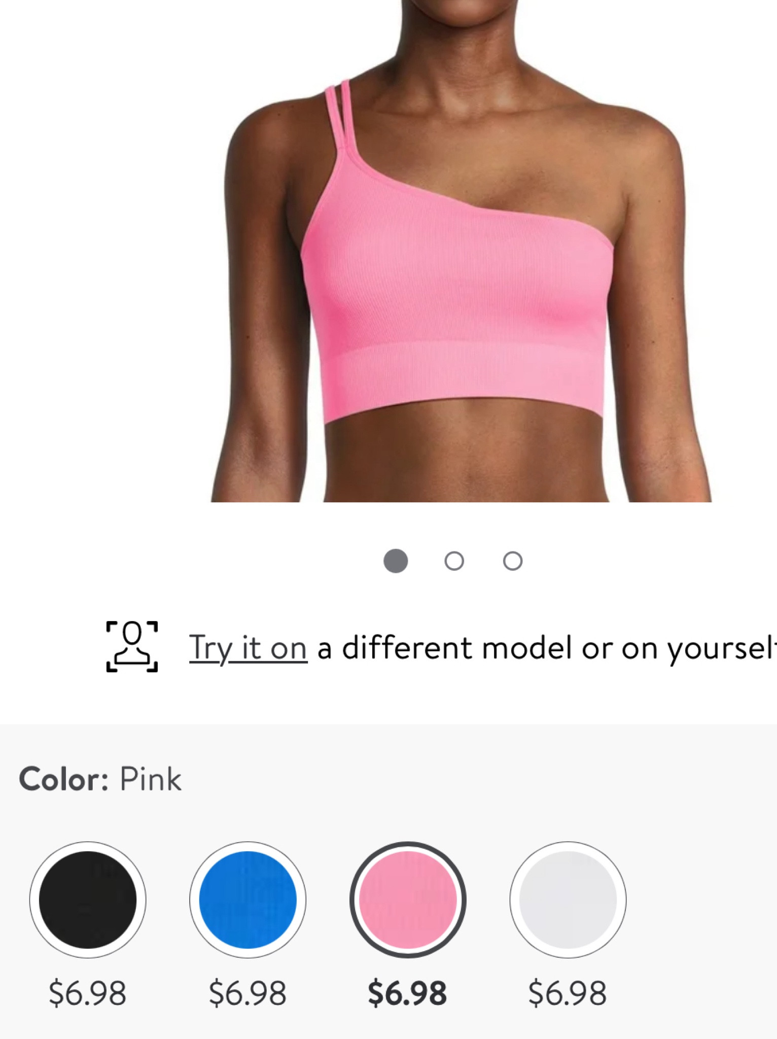 No Boundaries Juniors Ribbed One Shoulder Brami, Sizes S-3XL

#LTKfindsunder50 #LTKstyletip