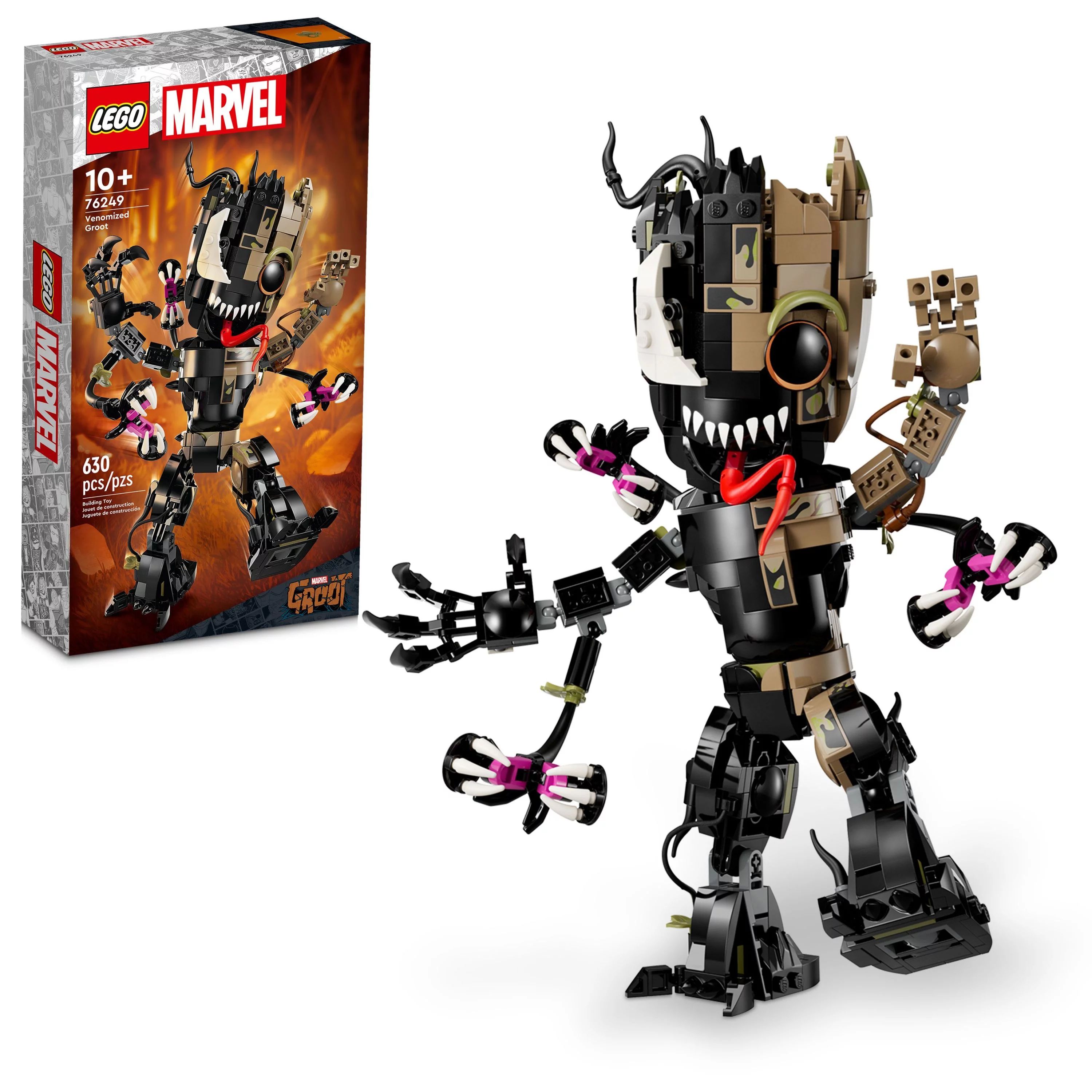 LEGO Marvel Venomized Groot 76249 Transformable Marvel Toy for Play and Display, Buildable Marvel... | Walmart (US)
