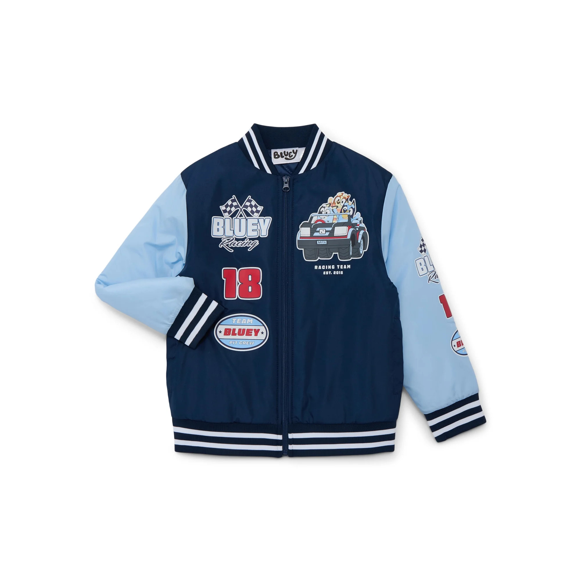 Bluey Boys Bomber Jacket, Sizes 4-12 | Walmart (US)