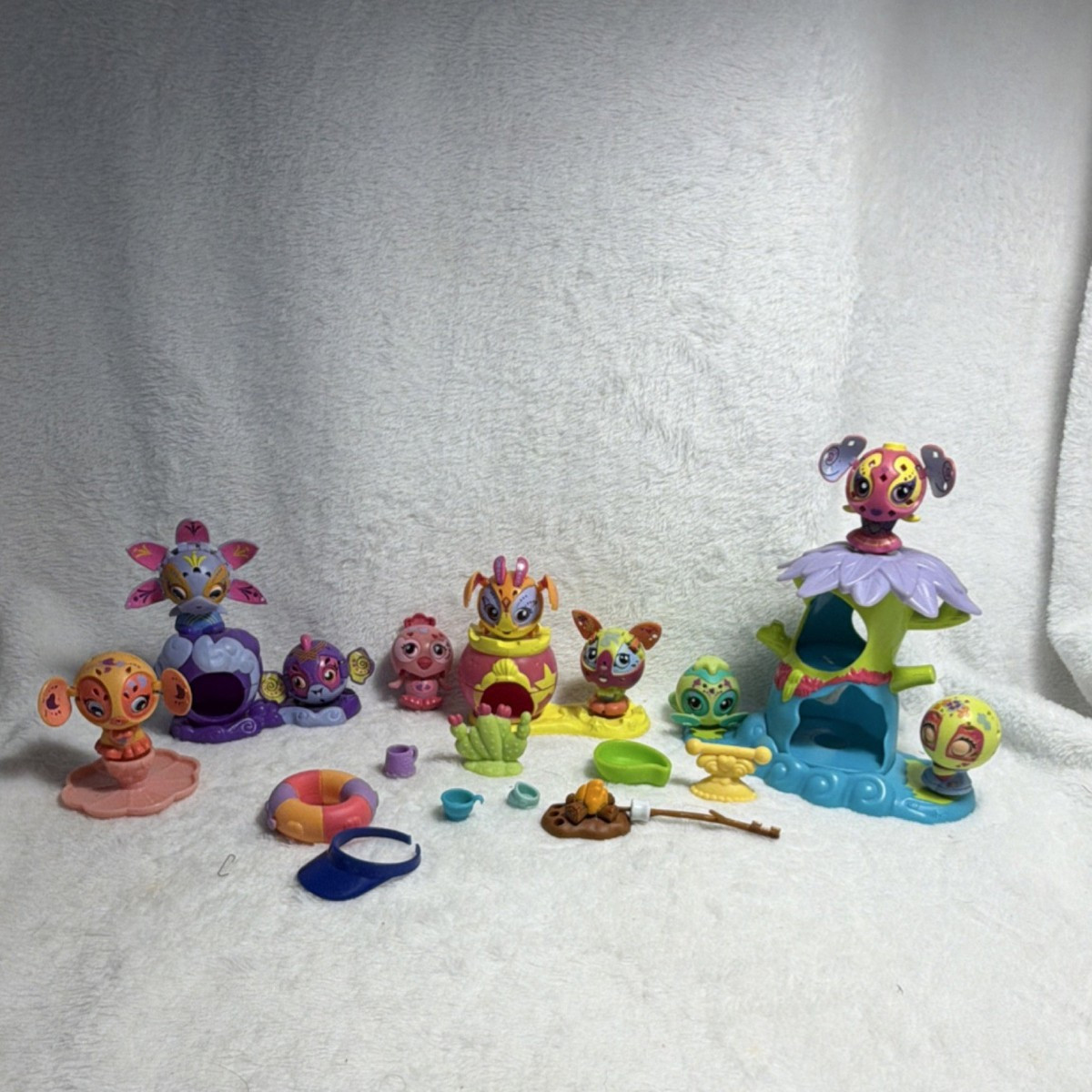 Lot Zoobles Playsets Toys Figures Treehouse Flower Tree Garden Mix Spinmaster  | eBay | eBay US