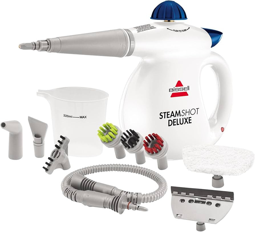 BISSELL SteamShot Hard Surface Steam Cleaner with Natural Sanitization, Multi-Surface Tools Inclu... | Amazon (US)