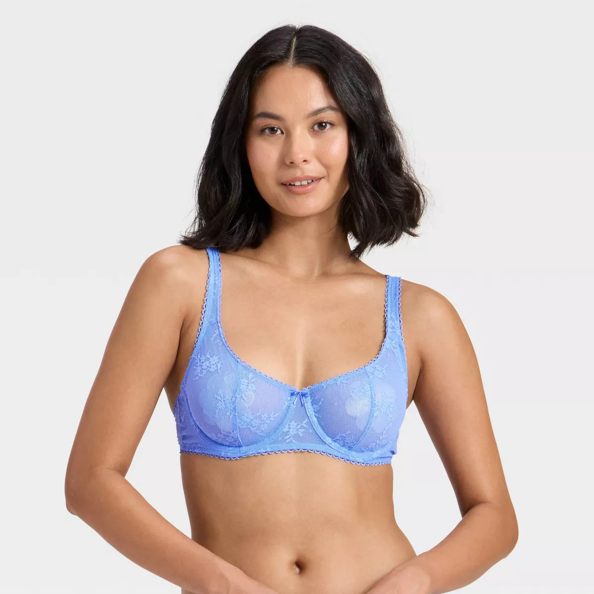 Women's Lace Unlined Balconette Bra - Wild Fable™ | Target