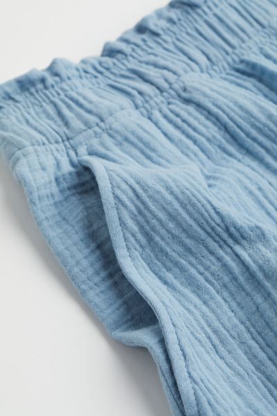 Crinkled Cotton Shorts | H&M (US + CA)