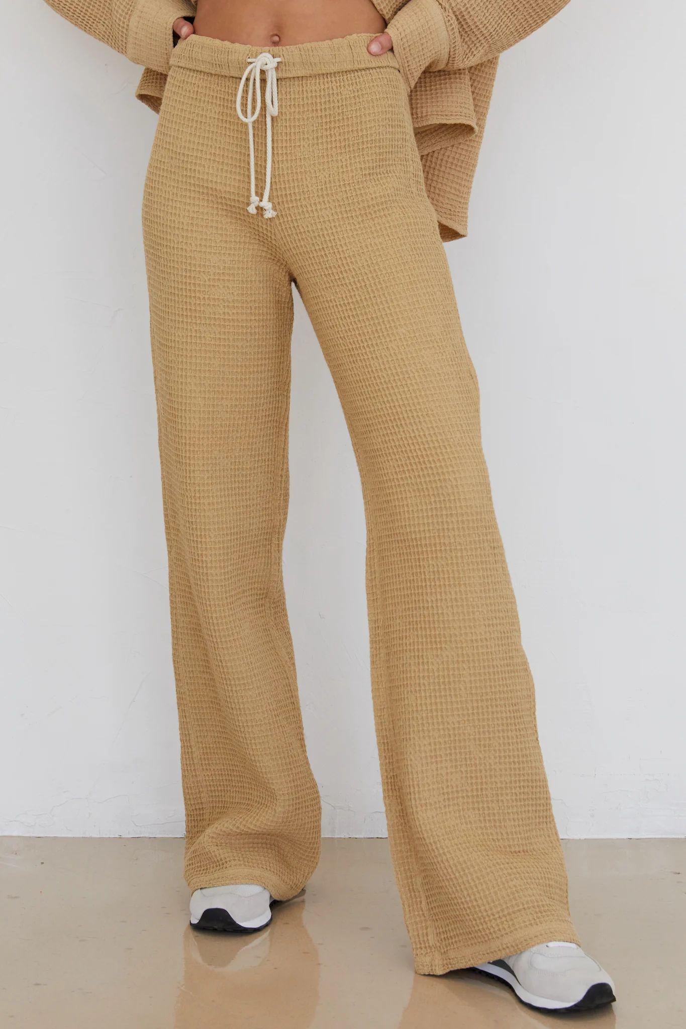 waffle roll pant | DONNI.