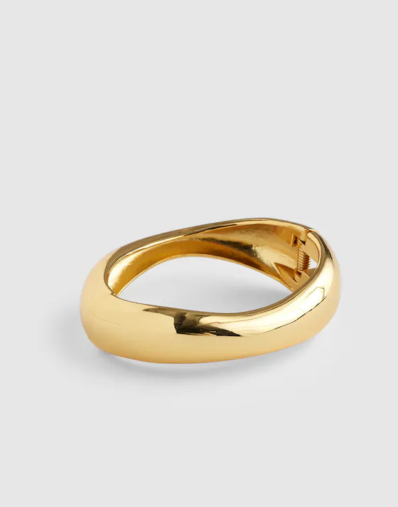 Sculpted Chunky Bangle | Madewell