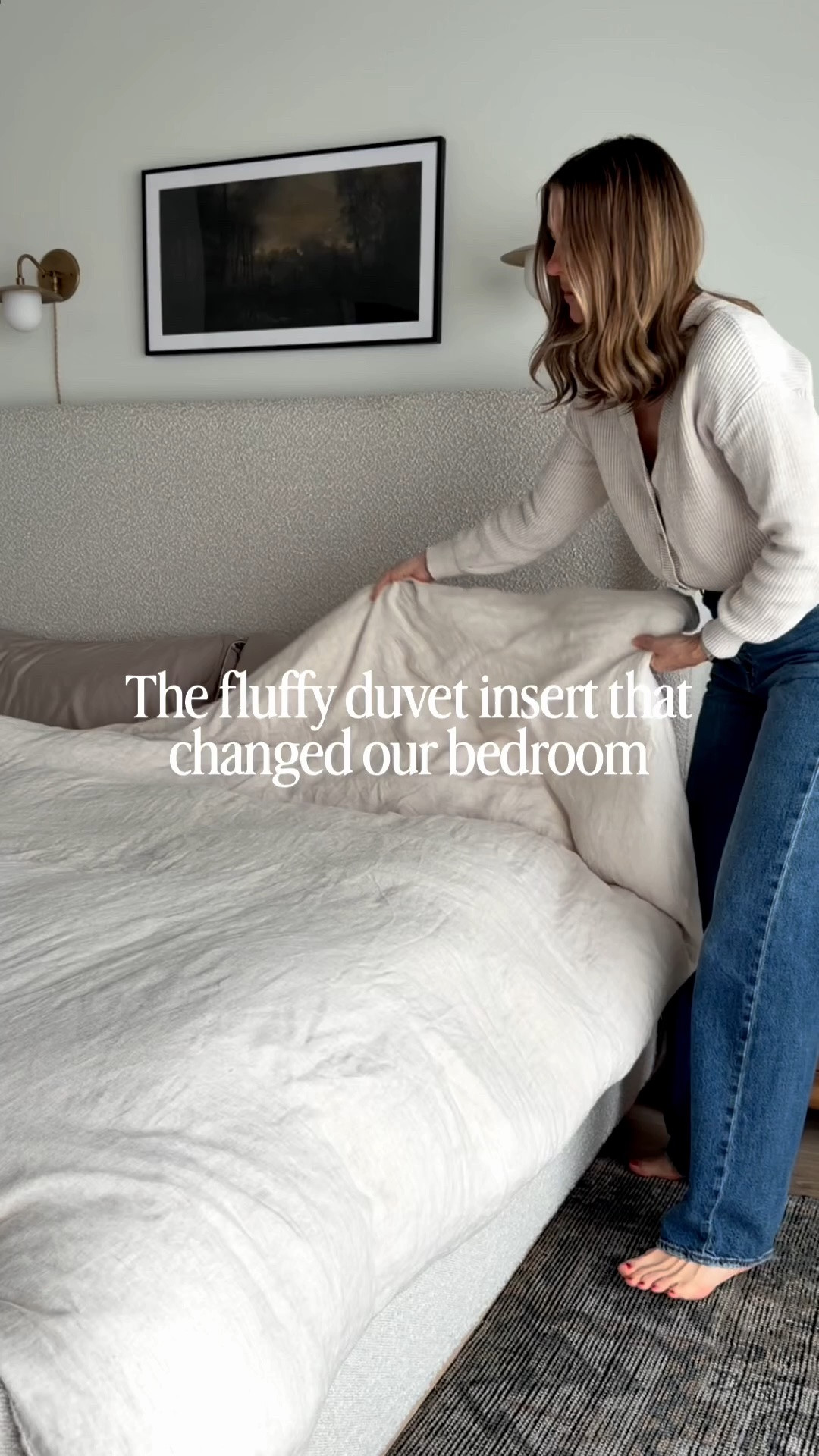 Our fluffy duvet insert is on sale for LDW!

#LTKHome #LTKSaleAlert