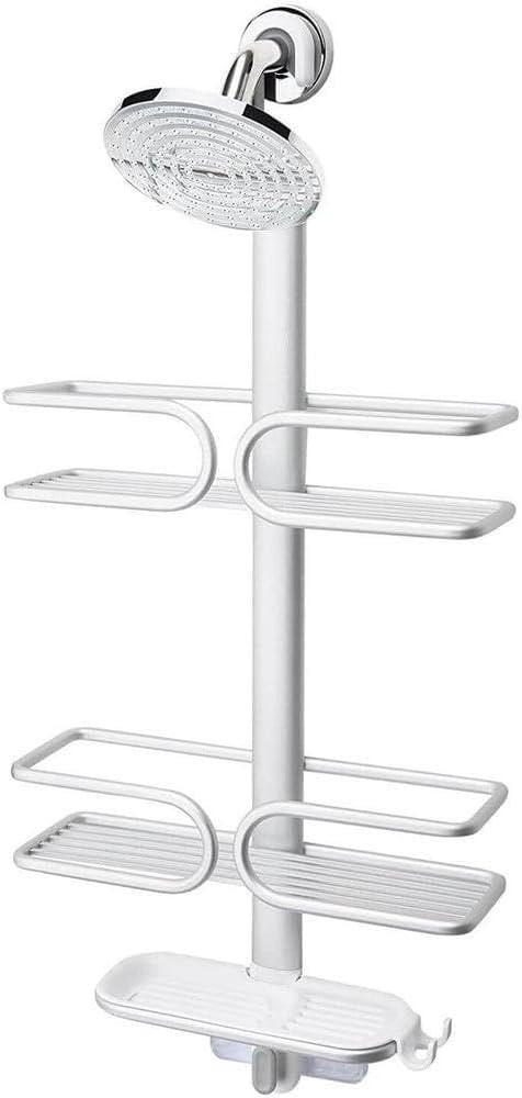 OXO Good Grips 3-Tier Aluminum Shower Caddy | Amazon (US)