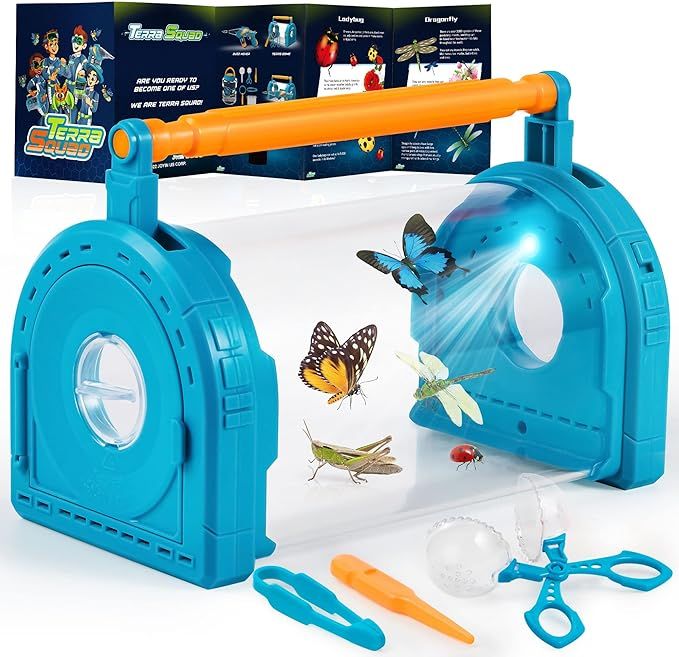 Bug Catcher Kit for Kids - Light Up Critter Habitat Box for Indoor/Outdoor Insect Collecting - In... | Amazon (US)