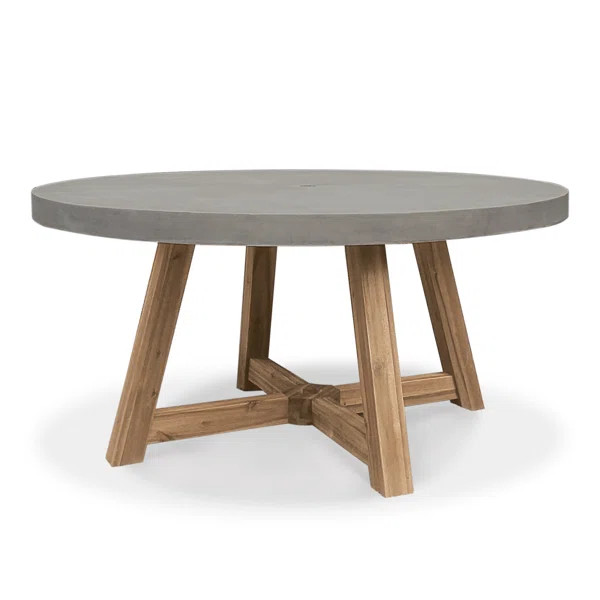 Sykes Round Outdoor Dining Table | Wayfair North America