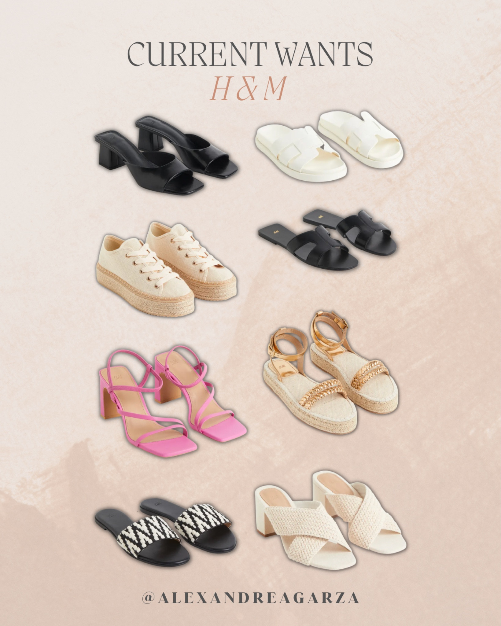 HM shoe haul! Love all these fun shoes for summer! 

#LTKshoecrush #LTKunder100