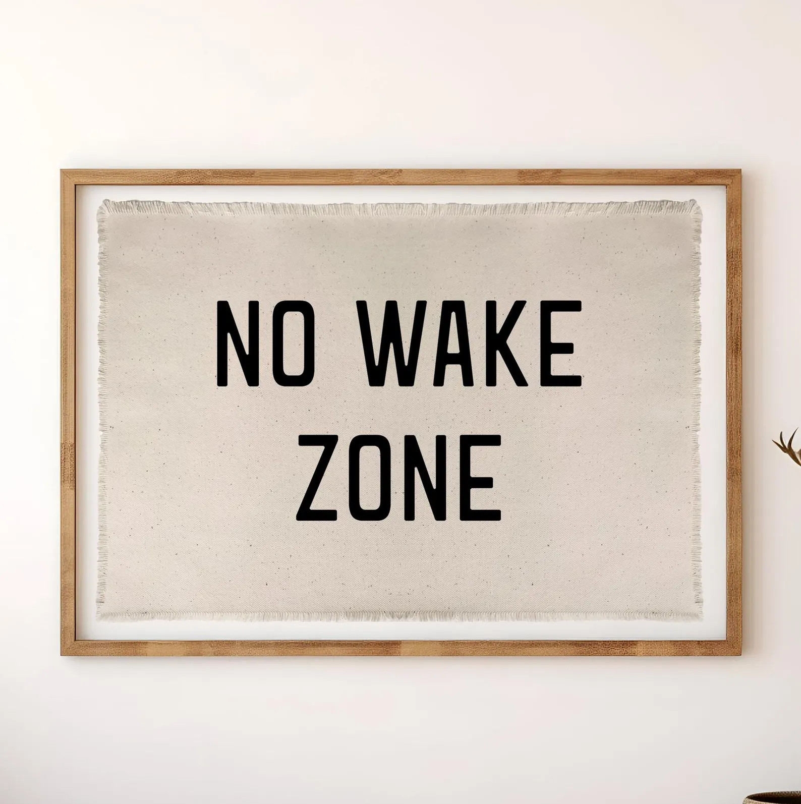 No Wake Zone Canvas Poster, Surf Tapestry Flag, Coastal Decor Wall Banner,coastal Beach House Dec... | Etsy (US)