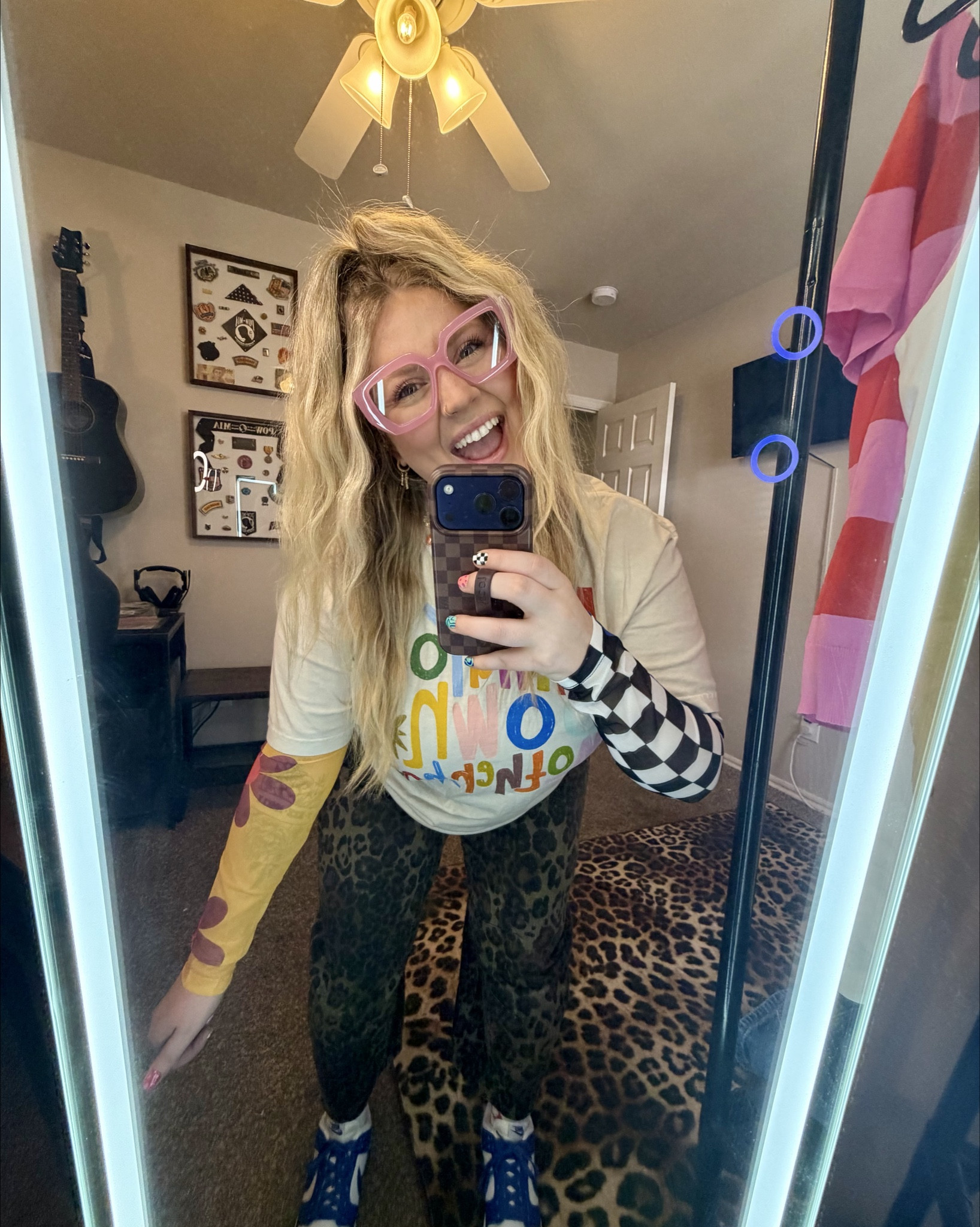 Have a dopmine day 🌈⚡️🍒🐆😎

#LTKootd #LTKPlusSize #LTKmomlife