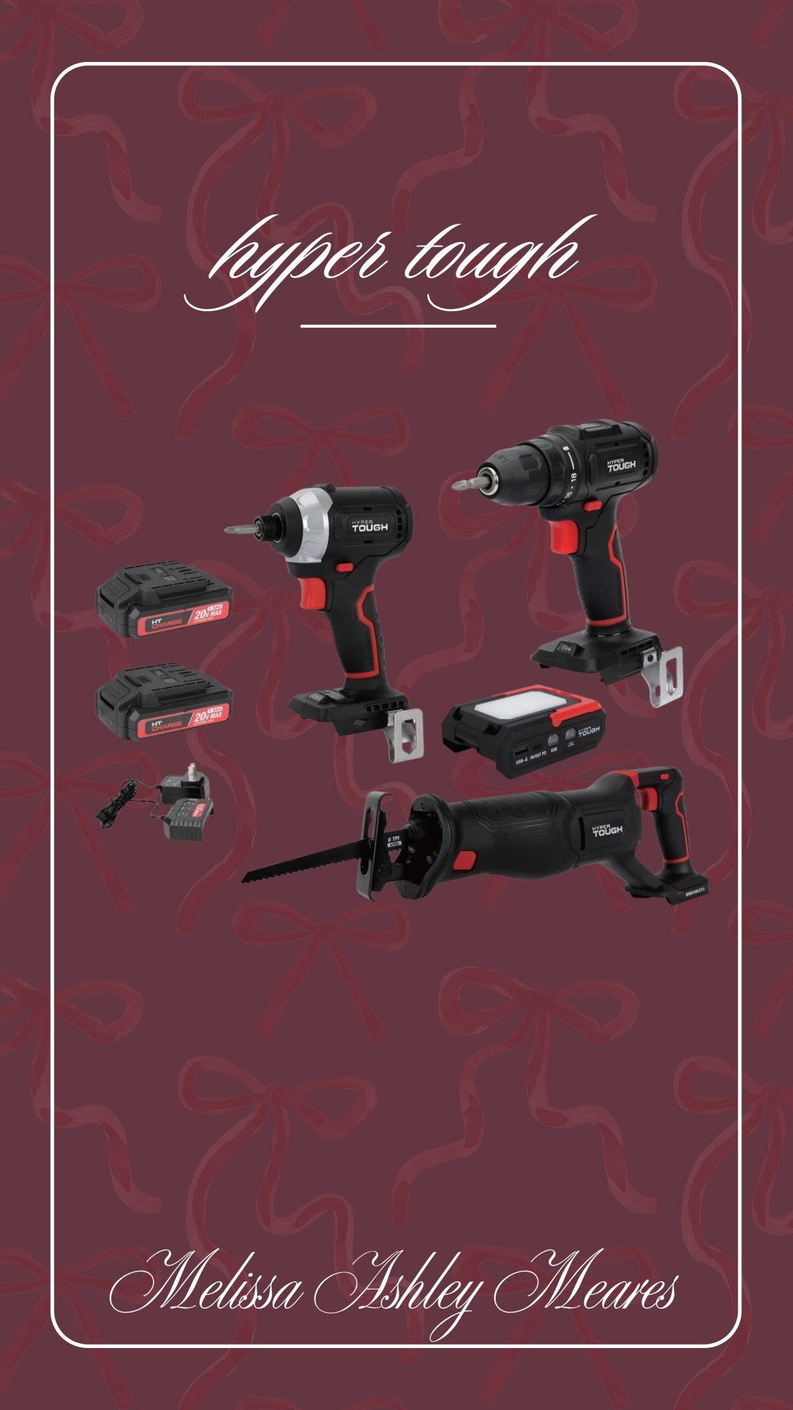 Four piece tool set on sale for Black Friday!

20v drill and driver set plus reciprocating saw and light 

Tools, father husband gifts, gifts for him, Black Friday deals 

#LTKHome #LTKGiftGuide #LTKCyberWeek