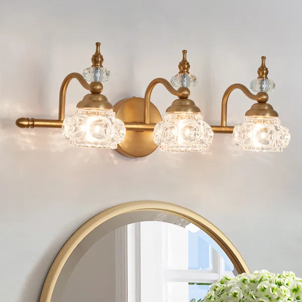 Karoline 3 - Light Dimmable Vanity Light | Wayfair North America