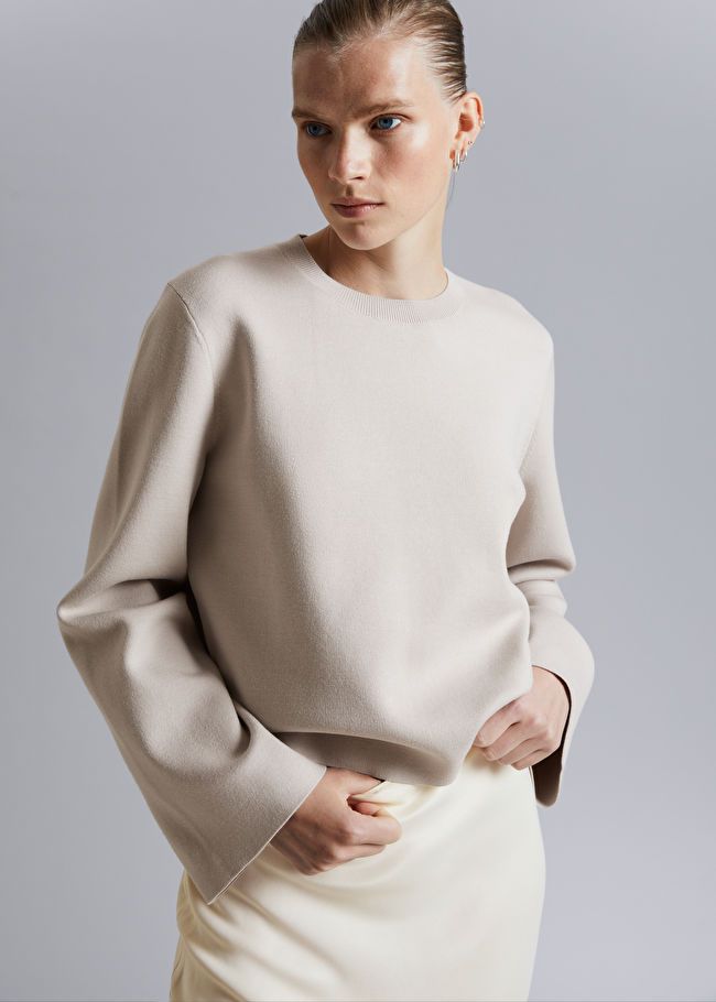 Wide-Sleeve Knit Sweater | & Other Stories (EU + UK)