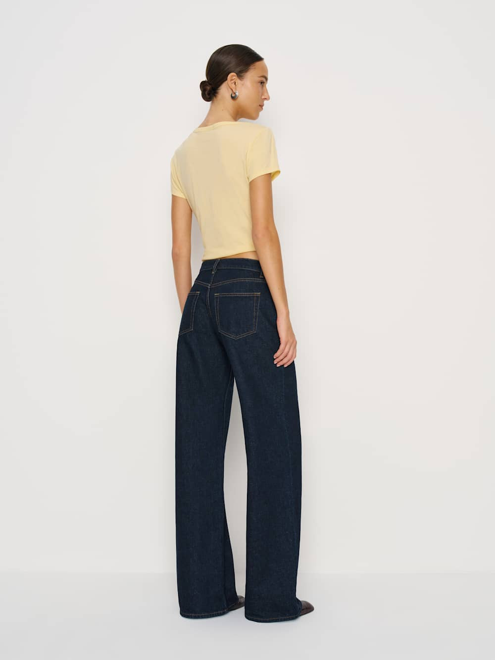 Cary Low Rise Slouchy Wide Leg Jeans | Reformation (Global)