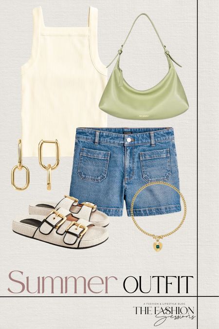 Summer outfit idea 

Outfit Idea | OOTD | Chic Style | Fashion Trends | Jean shorts | Tank top | Women’s outfit | Women’s Fashion | Spring Outfit | Neutral Spring Outfit Ideas | The Fashion Sessions | Tracy Cartwright 

#LTKitbag #LTKstyletip #LTKSeasonal