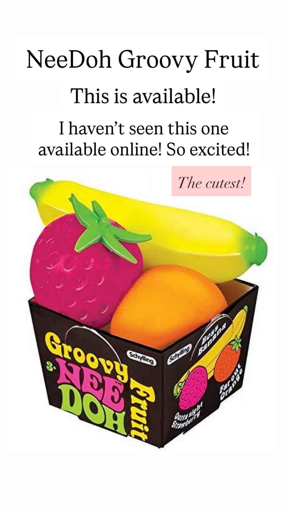 NeeDoh Groovy Fruit

#LTKKids