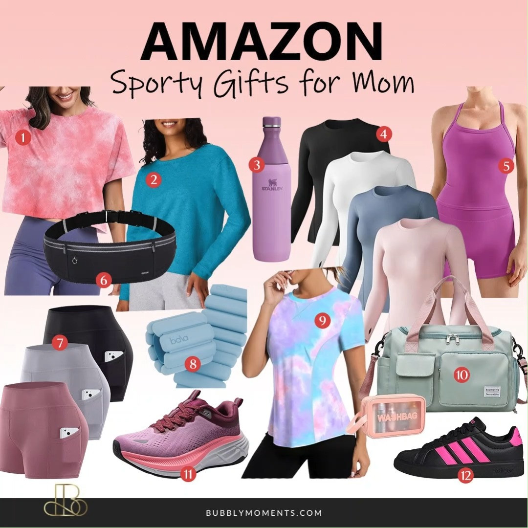 For the mom who’s always on the move 💪✨ These sporty gift picks are perfect for keeping up with her active lifestyle while still looking effortlessly stylish. From sleek activewear and supportive sneakers to must-have fitness accessories and everyday athleisure essentials, these finds are designed to keep her motivated, comfortable, and confident. Whether she’s hitting the gym, going for a run, practicing yoga, or simply running errands, these pieces fit seamlessly into her routine. Thoughtful, practical, and totally on-trend, these gifts are a great way to support her wellness journey while showing just how much you care. Save this for inspo and find the perfect sporty surprise she’ll actually use and love 🖤
#LTKfitnessgoals #LTKActive #LTKMothersDay #SportyMom #GiftsForMom #ActiveLifestyle #FitnessGifts #AthleisureStyle #AmazonFinds #WorkoutEssentials #FitMom #HealthyLiving #GymStyle #OnTheGo #ActivewearInspo #MomLife #WellnessJourney #StayActive #FitAndStylish #MoveYourBody #SelfCareForMom #TrendingNow #GiftIdeas #ShopWithMe #EverydayActive #StrongMom 

 