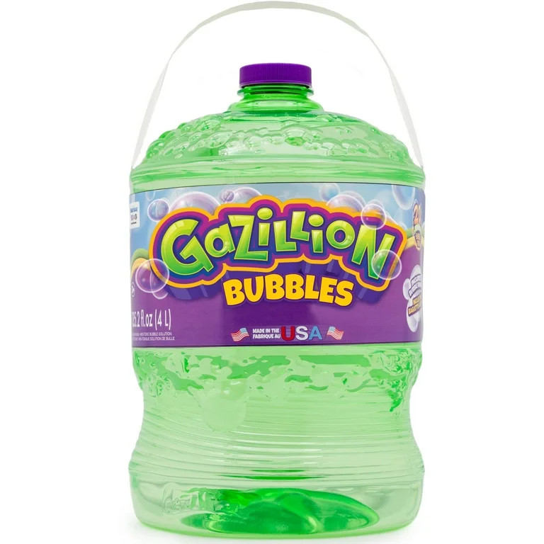 Gazillion Bubbles Premium Bubble Solution, 4 Liter | Walmart (US)