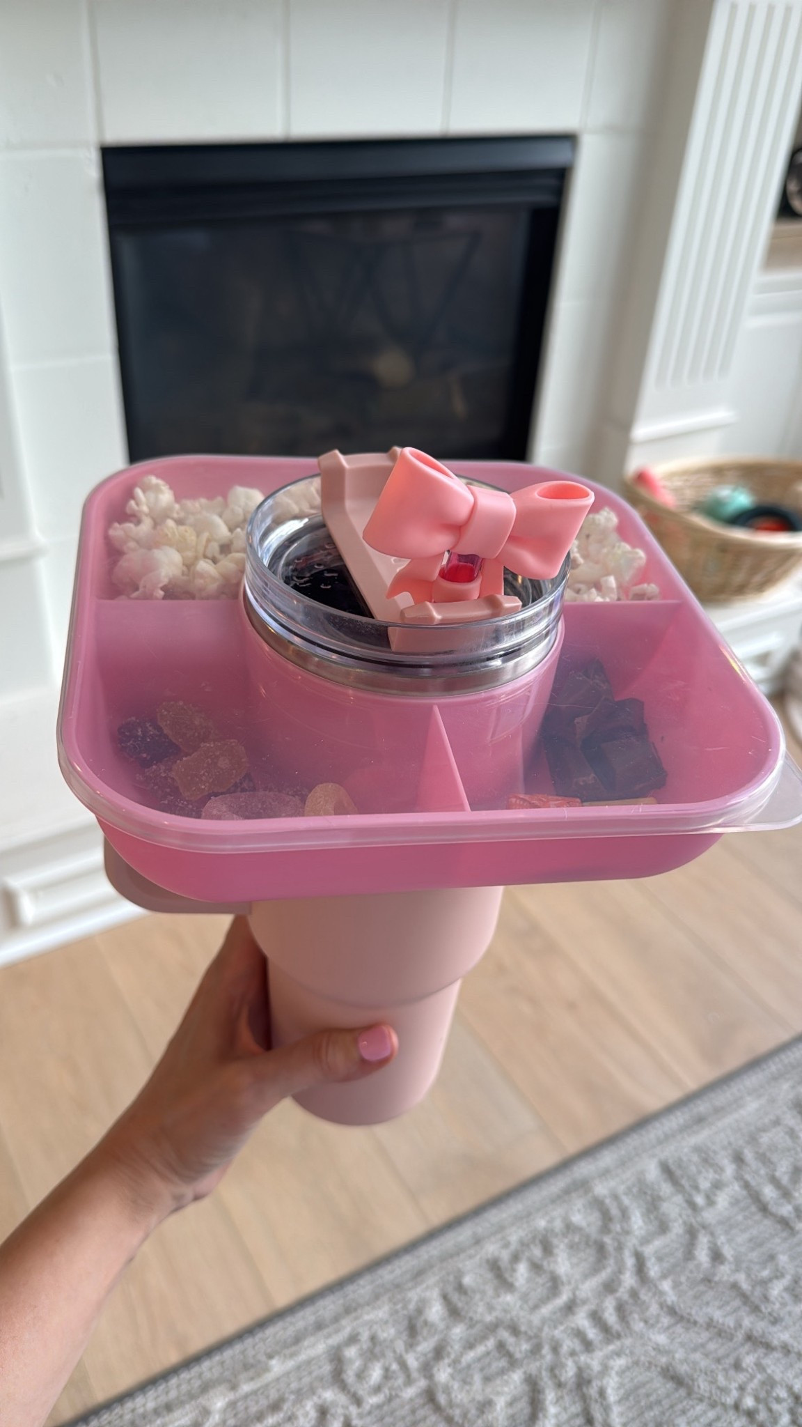 Stanley Snack Trays! This is perfect for movie night at home or watching a sports game! 💕

#LTKFamily #LTKActive #LTKKids